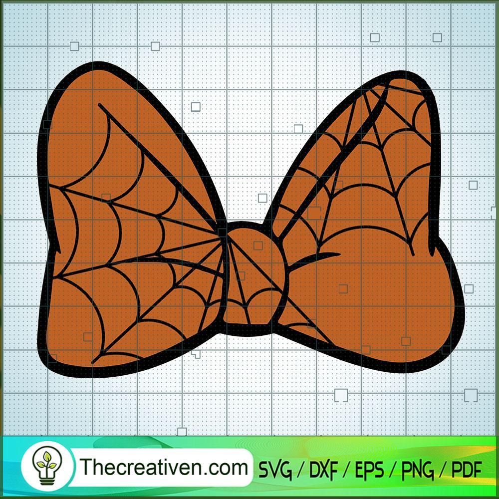 Halloween Minnie Bow SVG Cut File for Cricut & Silhouette 1 Halloween Minnie Bow SVG Cut File for Cricut & Silhouette