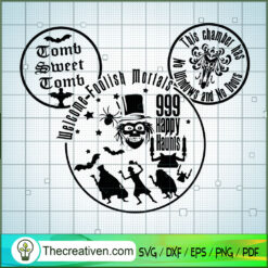 Tomb Smeet Tomb Mickey Head SVG Cut File for Cricut & Silhouette