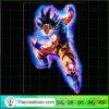 Blue Halo Goku Ultra SVG Cut File for Cricut & Silhouette 3 Goku ultra instinct copy