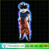 Blue Goku Ultra Instinct SVG Cut File for Cricut & Silhouette