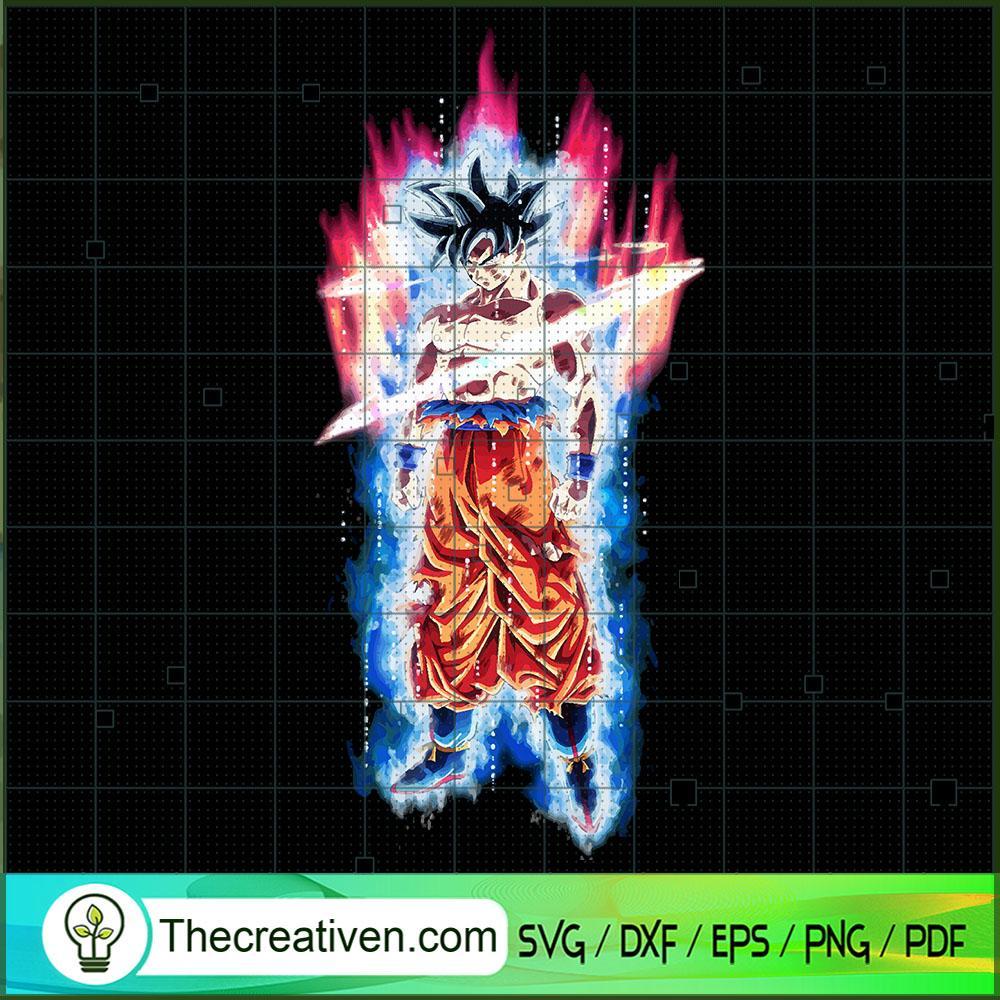 Goku Ultra Instinct Combine SVG Cut File for Cricut & Silhouette 1 Goku Ultra Instinct Combine SVG Cut File for Cricut & Silhouette