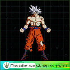 Goku Ultra SVG Cut File for Cricut & Silhouette