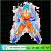 Goku Super Saiyan Blue SVG Cut File for Cricut & Silho Design 38149