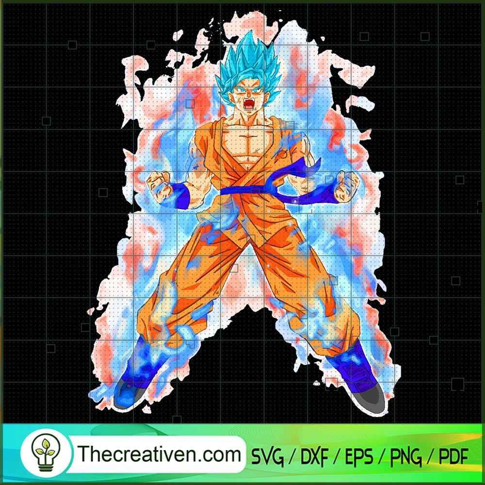 Goku Super Saiyan Blue SVG Cut File for Cricut & Silho Design 38149 1 Goku Super Saiyan Blue SVG Cut File for Cricut & Silho Design 38149