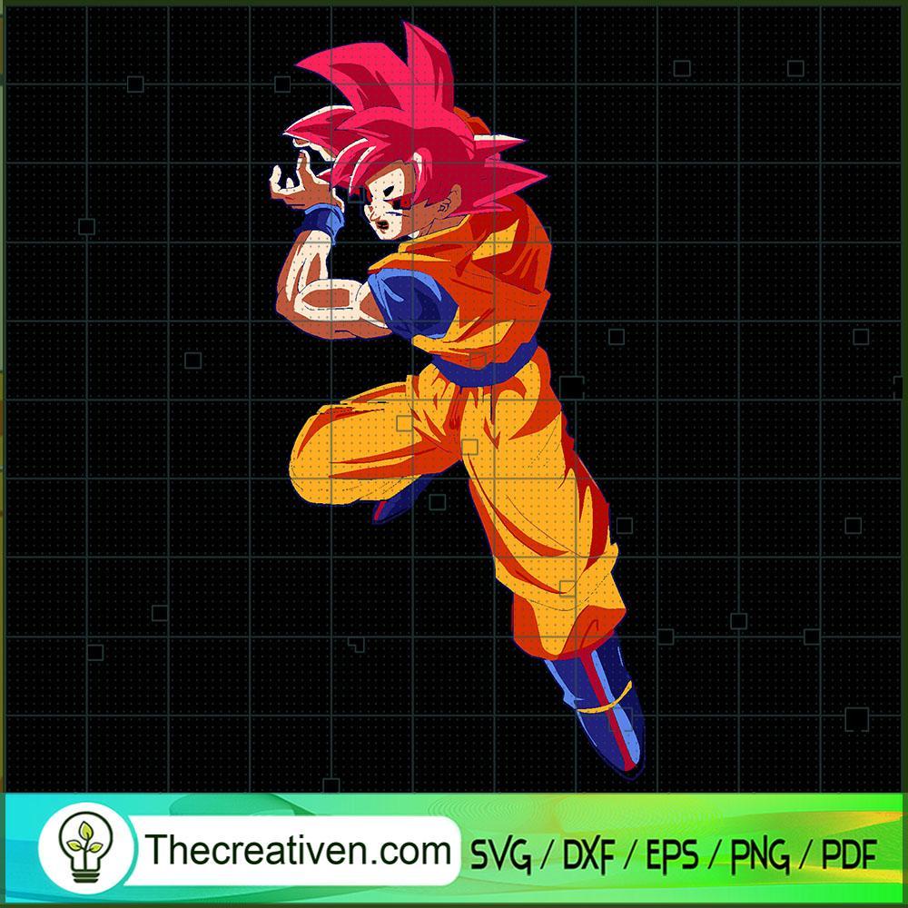 Goku Super Saiyan Rose Kamek SVG Cut File for Cricut 1 Goku Super Saiyan Rose Kamek SVG Cut File for Cricut