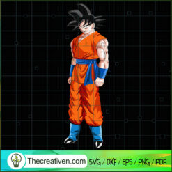Goku Snappy SVG Cut File for Cricut & Silhouette