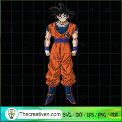 Goku Strong SVG Cut File for Cricut & Silhouette