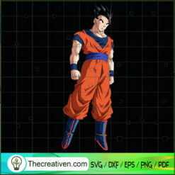 Gohan Cool Boy SVG Cut File for Cricut & Silhouette