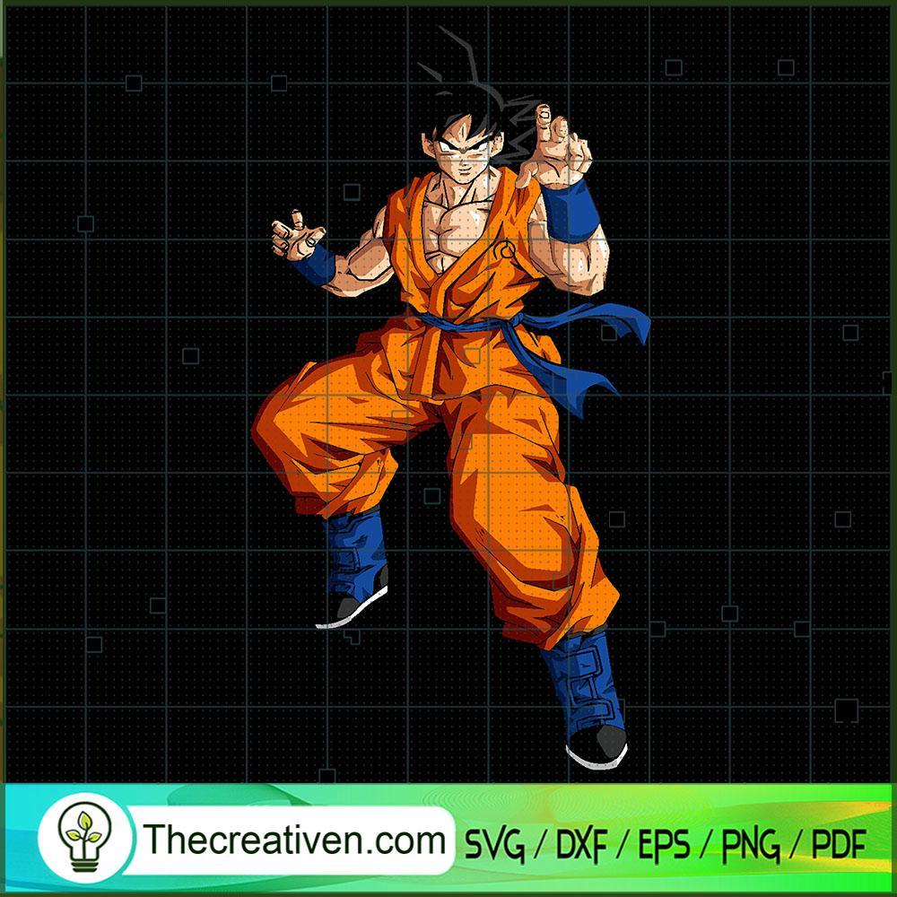 Goku Pose SVG Cut File for Cricut & Silhouette 1 Goku Pose SVG Cut File for Cricut & Silhouette