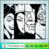 Four Bad Witches SVG, Disney Bad Witches SVG, Halloween SVG