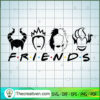 Four Bad Witches Friends SVG, Disney Bad Witches SVG, Halloween SVG 3 14 copy