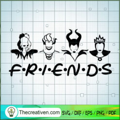 Bad Witches Friends SVG, Disney Bad Witches SVG, Halloween SVG