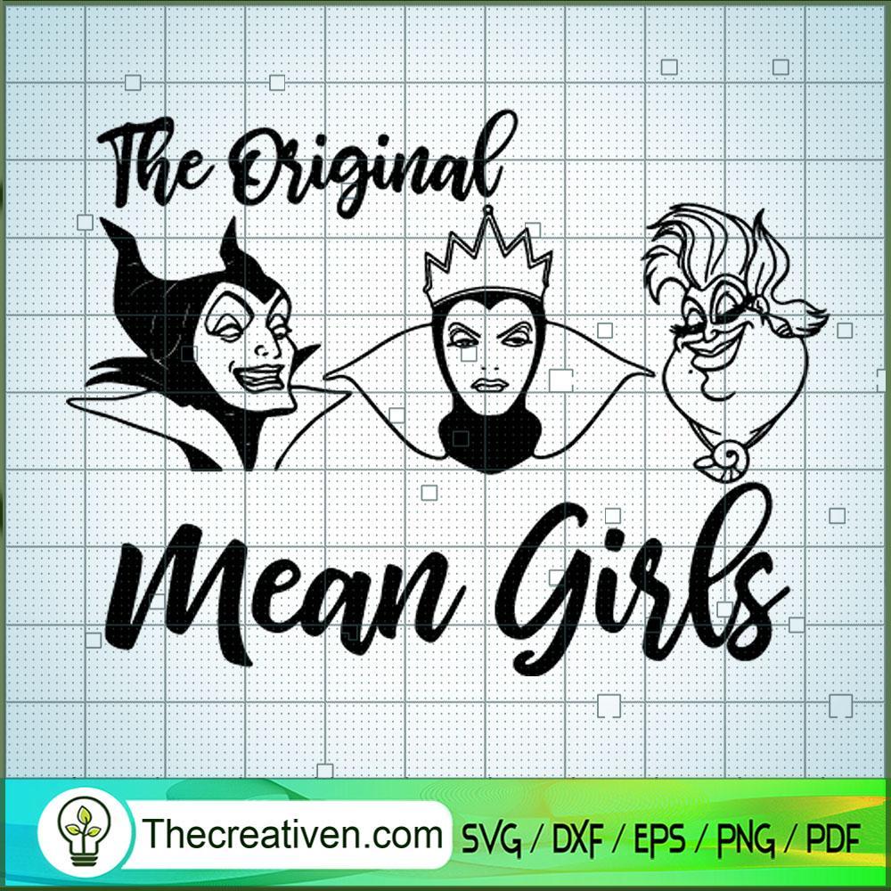 The Original Mean Girls SVG, Disney Bad Witches SVG, Halloween SVG 1 The Original Mean Girls SVG, Disney Bad Witches SVG, Halloween SVG