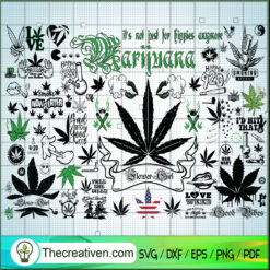 Cannabis 420 Bundle SVG Cut File for Cricut & Silhouette
