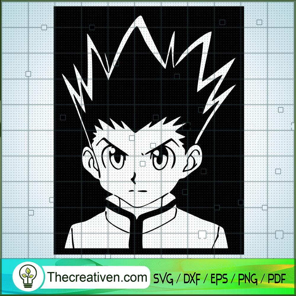 Hinata Shouyou Face SVG, Hakiyuu SVG, Volleyball Cartoon SVG 1 Hinata Shouyou Face SVG, Hakiyuu SVG, Volleyball Cartoon SVG