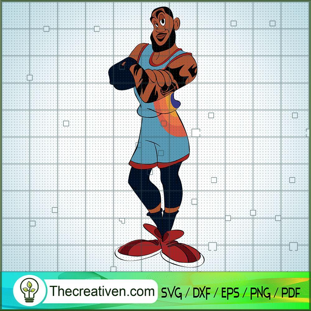 LeBron James SVG, Space Jam SVG, Space Jam: A New Legacy SVG 1 number 2 copy