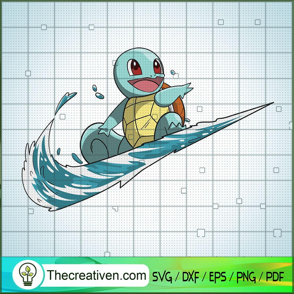 Nike Squirtle SVG, Pokémon SVG, Pokemon Ball SVG 1 Nike Squirtle SVG, Pokémon SVG, Pokemon Ball SVG
