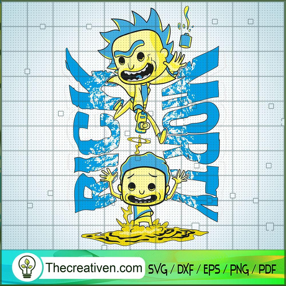Rick And Morty Scary SVG, Rick And Morty SVG, Cartoon Movie SVG 1 funko rick and morty 2 copy