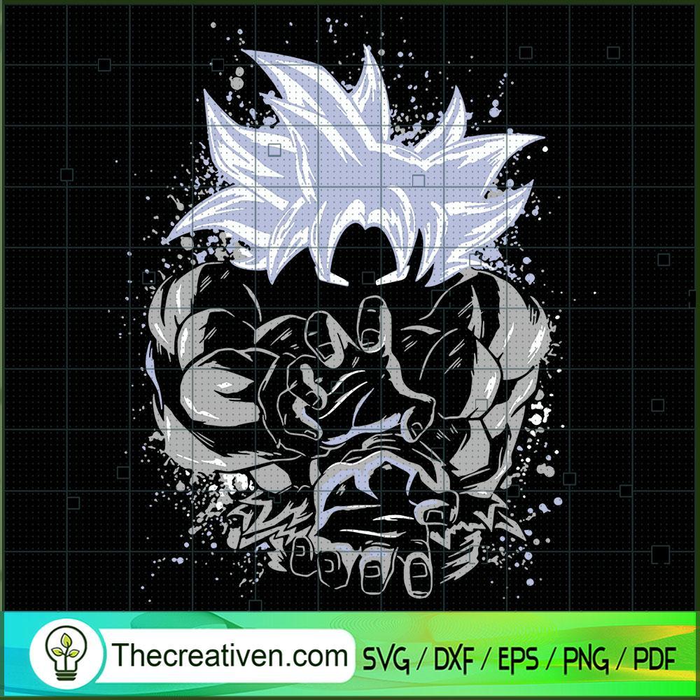 Son Goku Ultra Instinct Fighting SVG, Dragon Ball SVG, Goku SVG 1 Son Goku Ultra Instinct Fighting SVG, Dragon Ball SVG, Goku SVG