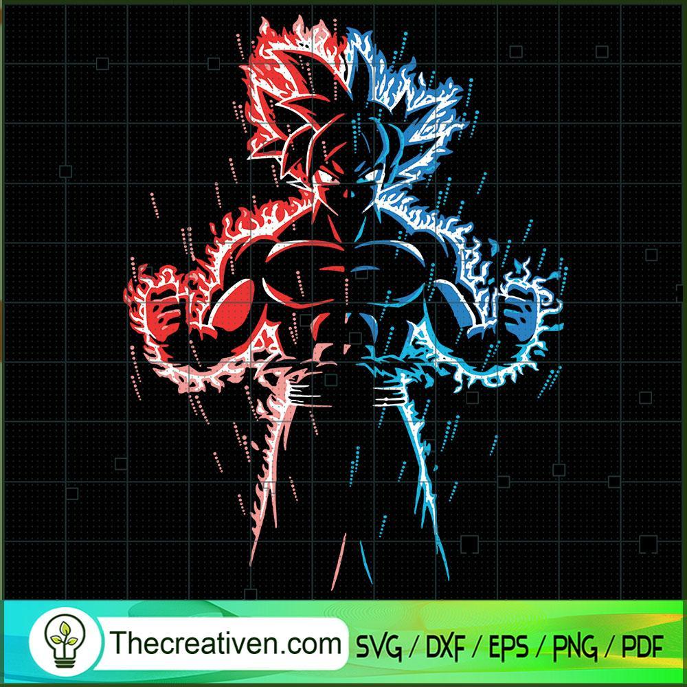 Son Goku Super Saiyan God and Blue SVG, Dragon Ball SVG, Goku SVG 1 Son Goku Super Saiyan God and Blue SVG, Dragon Ball SVG, Goku SVG