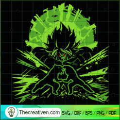 Gogeta vs Broly SVG, Dragon Ball SVG, Goku SVG
