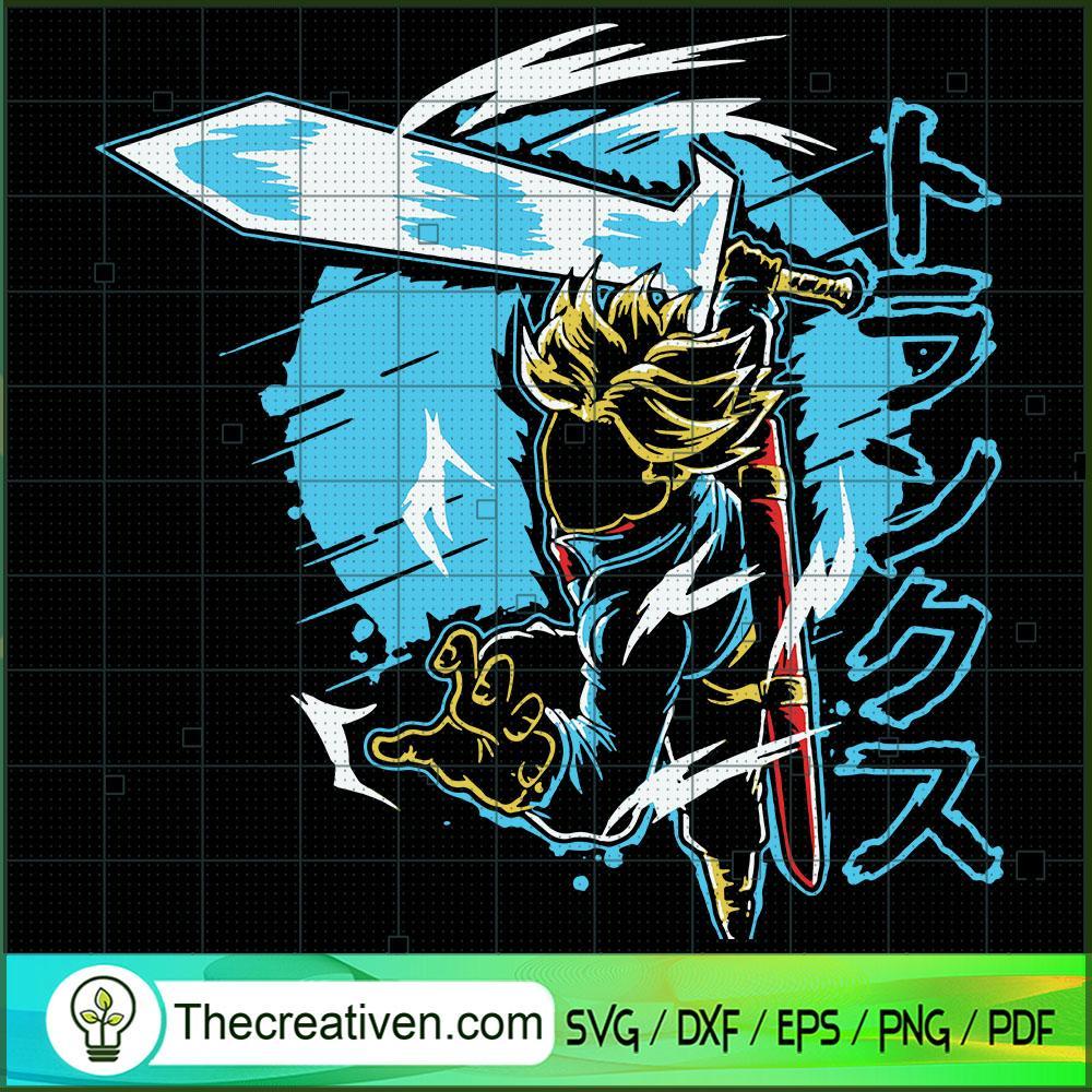 Trunks Super Saiyan 2 Dragon Ball SVG, Dragon Ball SVG, Goku SVG 1 Trunks Super Saiyan 2 Dragon Ball SVG, Dragon Ball SVG, Goku SVG