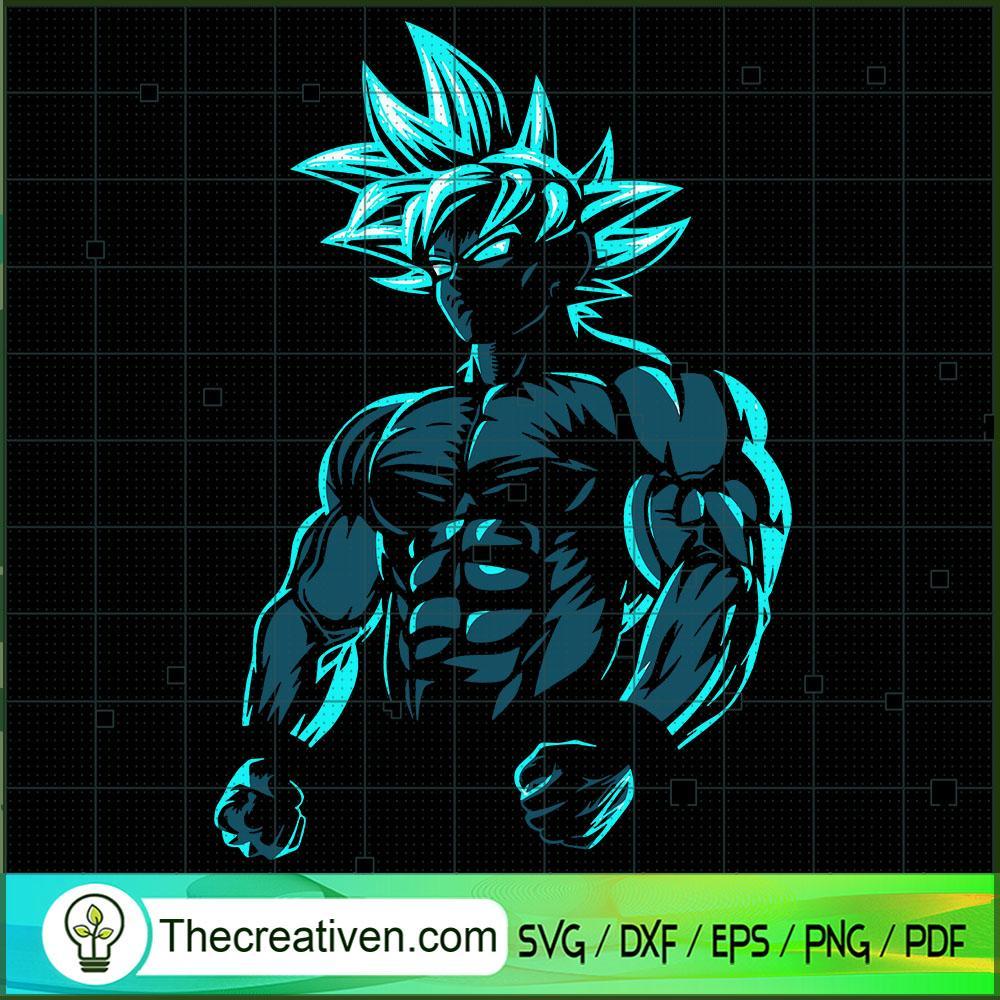 Son Goku Super Saiyan Blue SVG, Dragon Ball SVG, Goku SVG 1 Son Goku Super Saiyan Blue SVG, Dragon Ball SVG, Goku SVG