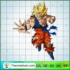 Fighting Super Saiyan 2 Goku SVG, Dragon Ball SVG, Goku SVG 3 90 copy