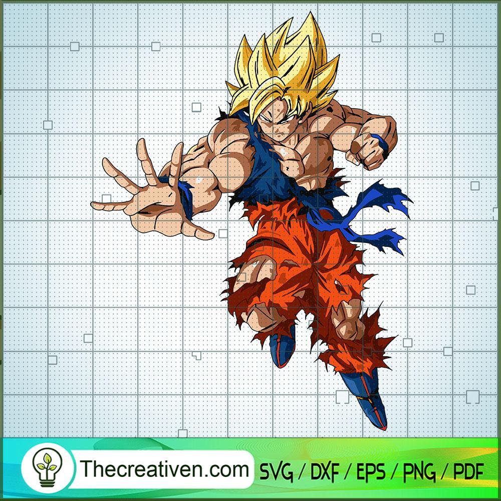 Fighting Super Saiyan 2 Goku SVG, Dragon Ball SVG, Goku SVG 1 Fighting Super Saiyan 2 Goku SVG, Dragon Ball SVG, Goku SVG