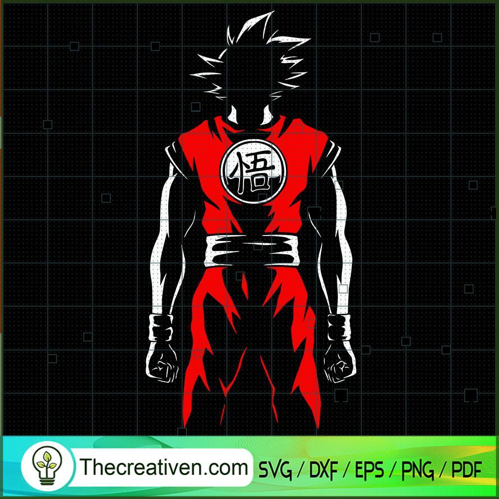 Son Goku Dragon Ball Z SVG Cut File for Cricut & Silho Design 36950 1 Son Goku Dragon Ball Z SVG Cut File for Cricut & Silho Design 36950