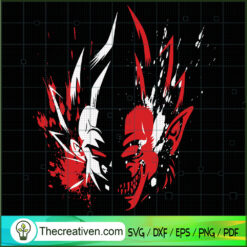 Vegeta vs Great Ape SVG, Dragon Ball SVG, Goku SVG