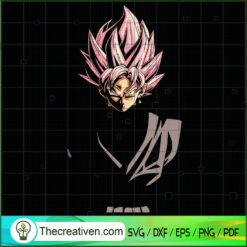 Dragon Ball Super Black Goku SVG, Dragon Ball SVG, Goku SVG