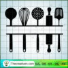 Kitchen Dining Tool Free SVG Cut File for Cricut & Silhouette 3 KITCHEN 2 copy