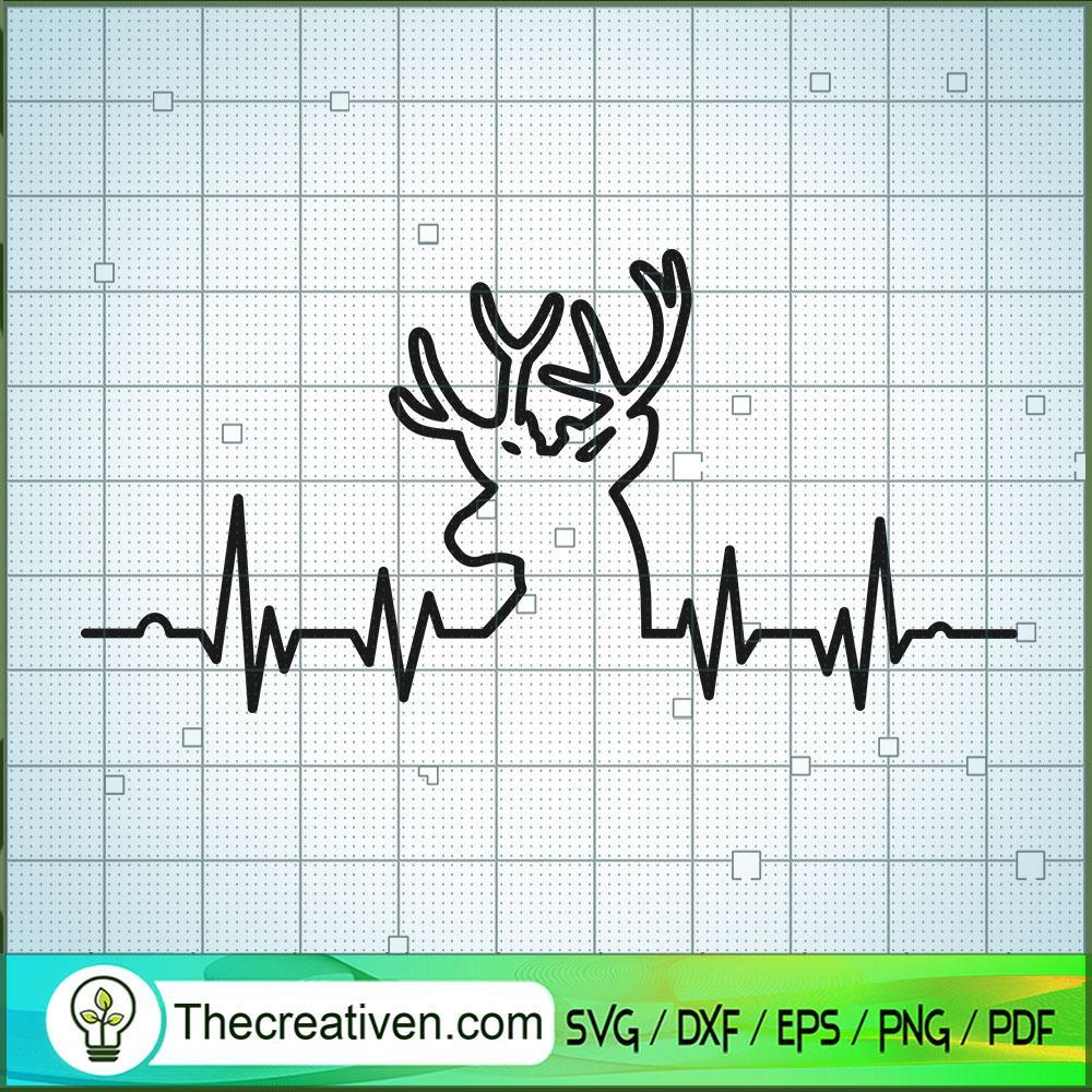 Deer Beat Free SVG Cut File for Cricut & Silhouette 1 Deer Beat Free SVG Cut File for Cricut & Silhouette