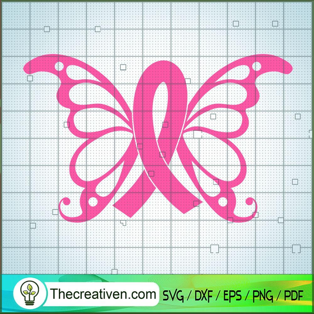 Butterfly Cancer Free SVG Cut File for Cricut & Silhouette 1 Butterfly Cancer Free SVG Cut File for Cricut & Silhouette