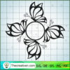 Butterfly Vol 7 Free SVG Cut File for Cricut & Silhouette