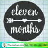 Eleven Month Free SVG Cut File for Cricut & Silhouette