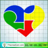 Heart Autism SVG Free, Autism SVG Free, Free SVG For Cricut Silhouette 3 AUTISM6 copy