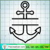 Archor Monogram SVG Free, SVG Free, Free SVG For Cricut Silhouette 2 ANCHOR4 copy