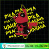 Pika Pika Pika Pikachu Dead Pool  SVG, Pokemon SVG, Pokemon Ball SVG