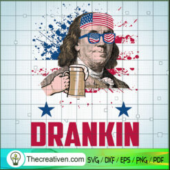 Drankin Beer SVG, Funny Barbeque SVG, Beer SVG