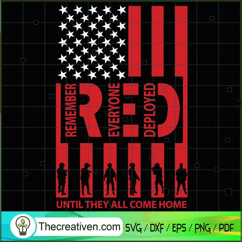 Red Until They All Come Home SVG, Army SVG, Veteran SVG 1 Red Until They All Come Home SVG, Army SVG, Veteran SVG