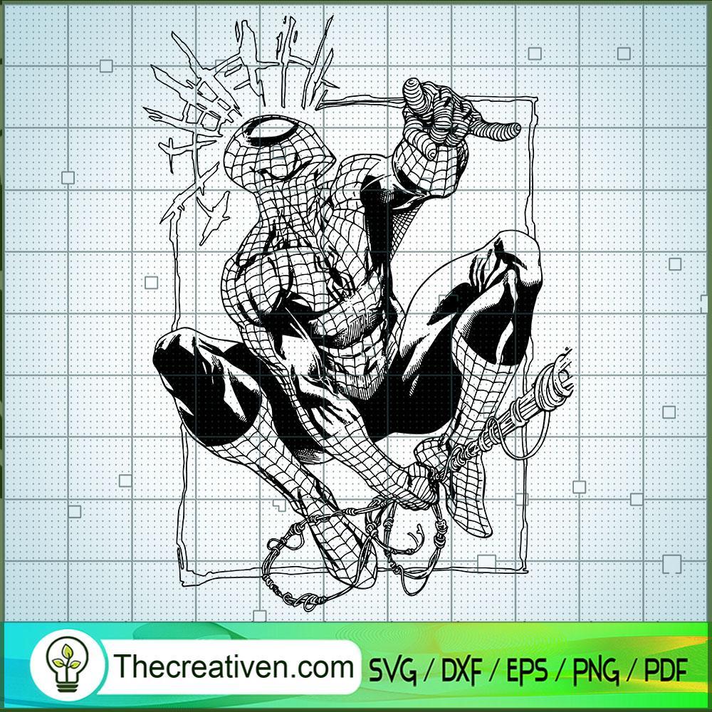 Spider-man Monogram SVG, Spider-man SVG, Avengers SVG 1 Spider-man Monogram SVG, Spider-man SVG, Avengers SVG