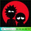 Rick And Morty Shadow Red Circle SVG, Rick And Morty SVG, Cartoon Movie SVG 3 168 copy