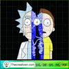 Rick And Morty Half SVG, Rick And Morty SVG, Cartoon Movie SVG 2 76 copy