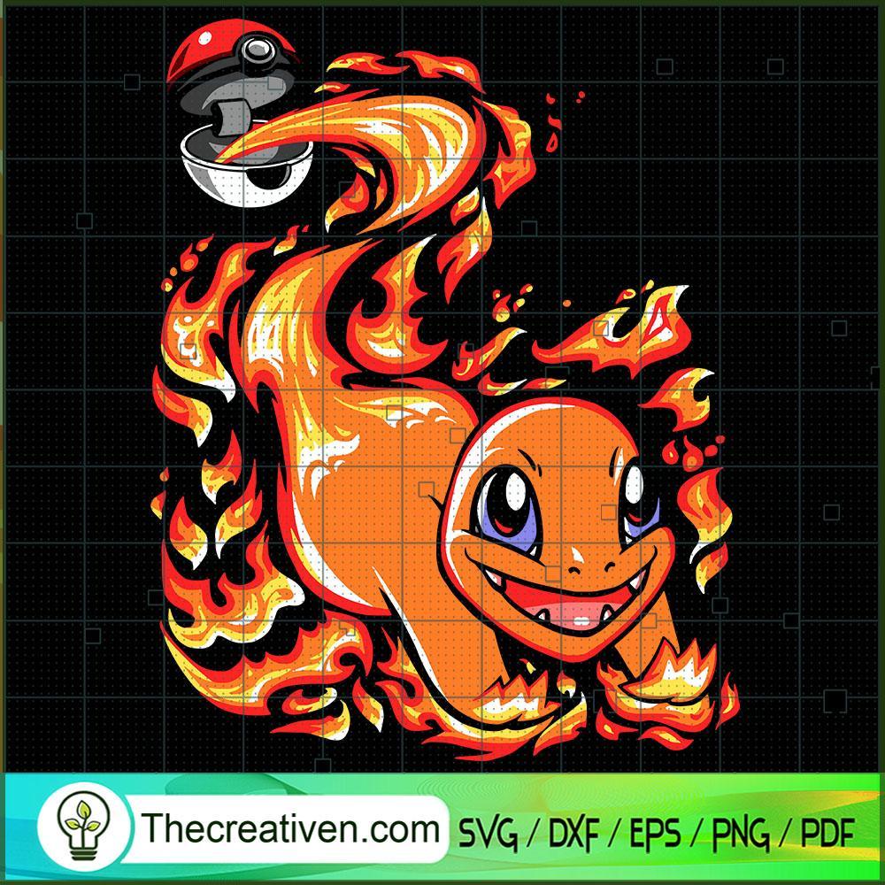 Charmander Fire Pet SVG, Pokémon SVG, Cartoon Movie SVG 1 Charmander Fire Pet SVG, Pokémon SVG, Cartoon Movie SVG