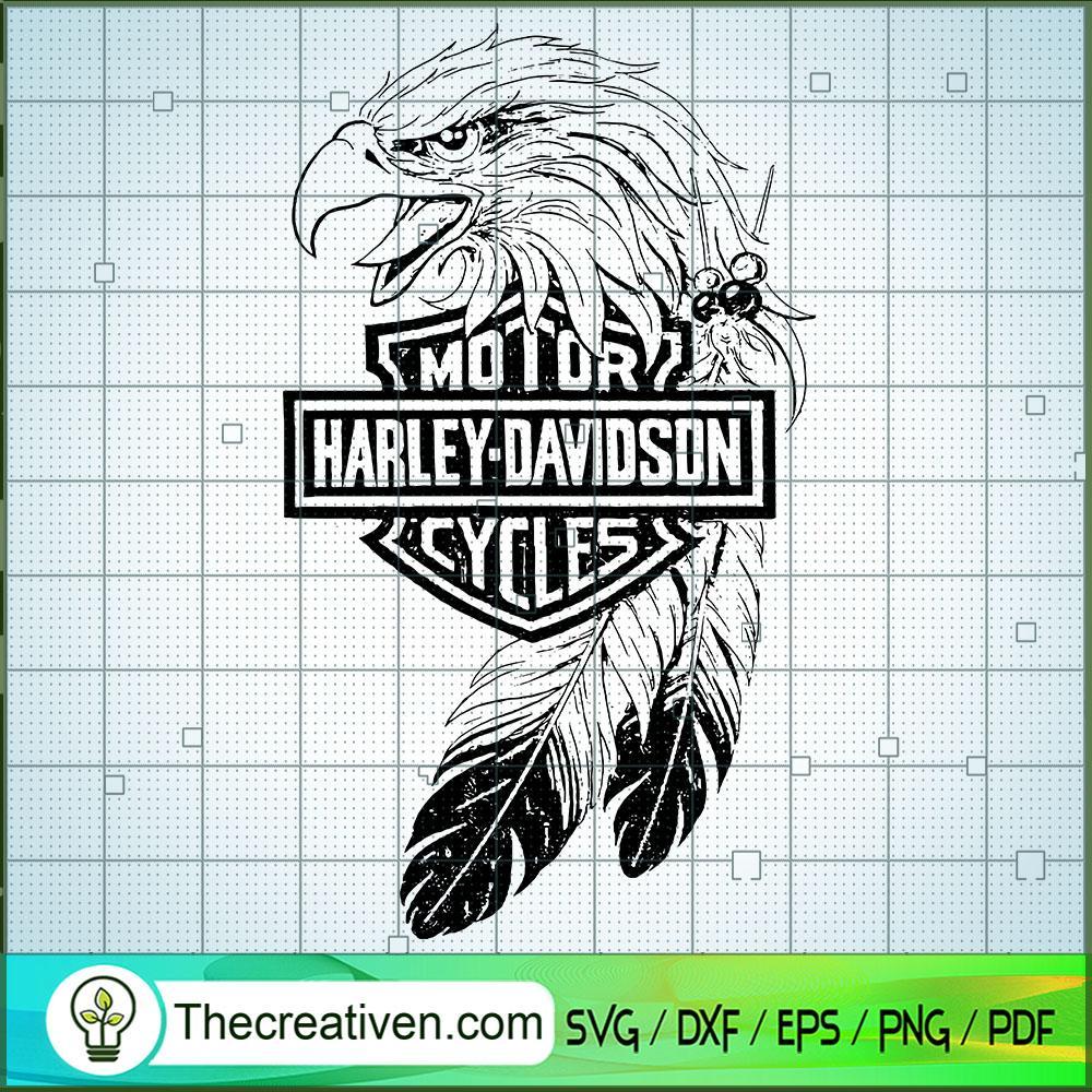 Harley-Davidson Logo Eagle Bird SVG Cut File for Cricut & Silhouette 1 Harley-Davidson Logo Eagle Bird SVG Cut File for Cricut & Silhouette