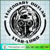 Legendary Outlaw Star-lord SVG Cut File for Cricut & Silhouette 2 233 copy