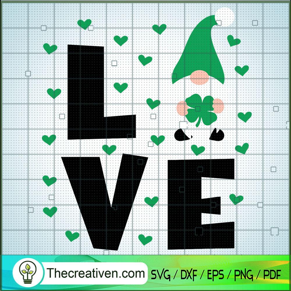 Love Gnomes SVG, Gnomes SVG, St.Patrick's Day SVG 1 Love Gnomes SVG, Gnomes SVG, St.Patrick's Day SVG