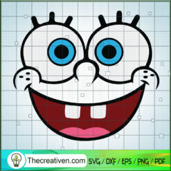 SpongeBob Faces SVG, SpongeBob SVG, Sponge Out of Water SVG